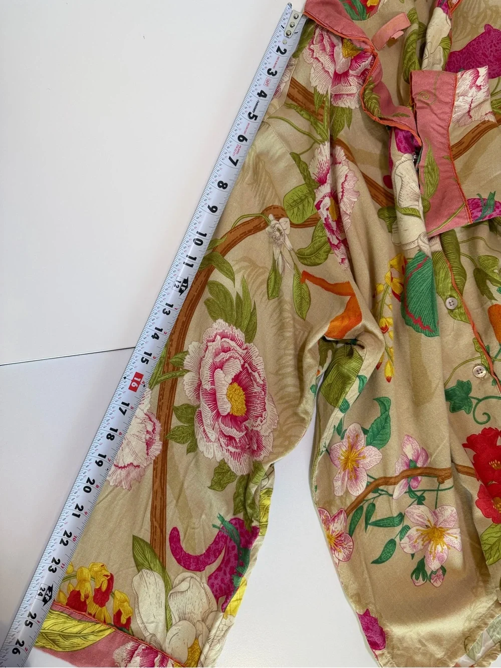 Powder Women's Floral Print
Pajama Shirt and Shorts Set - Picture 16 of 16